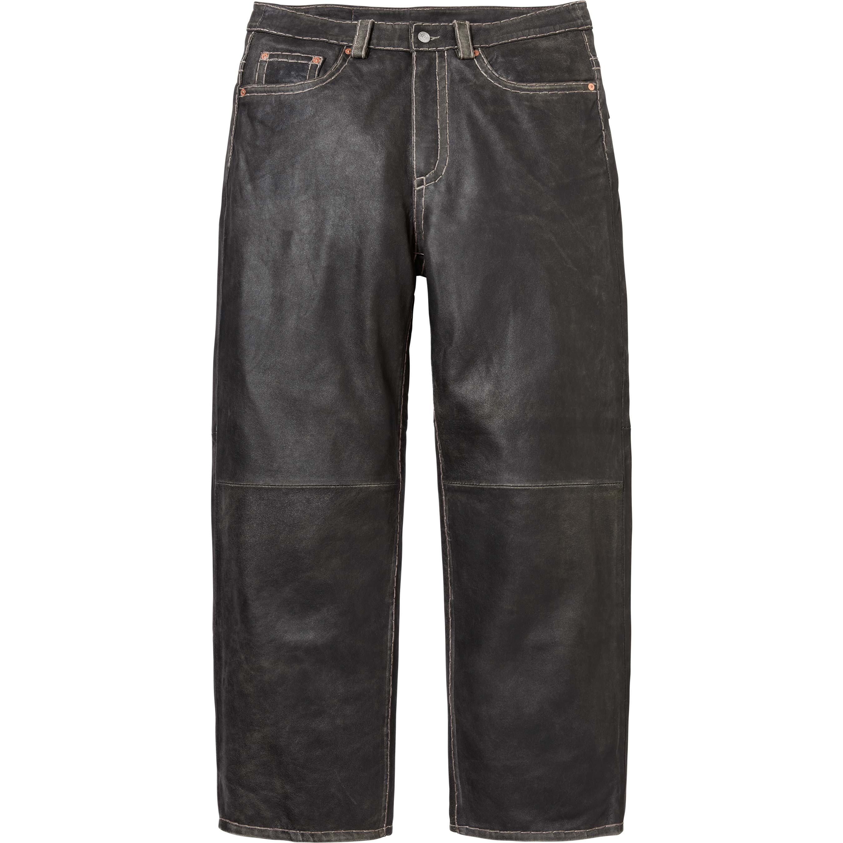 Supreme®/True Religion® Loose Fit Leather Pant view 9